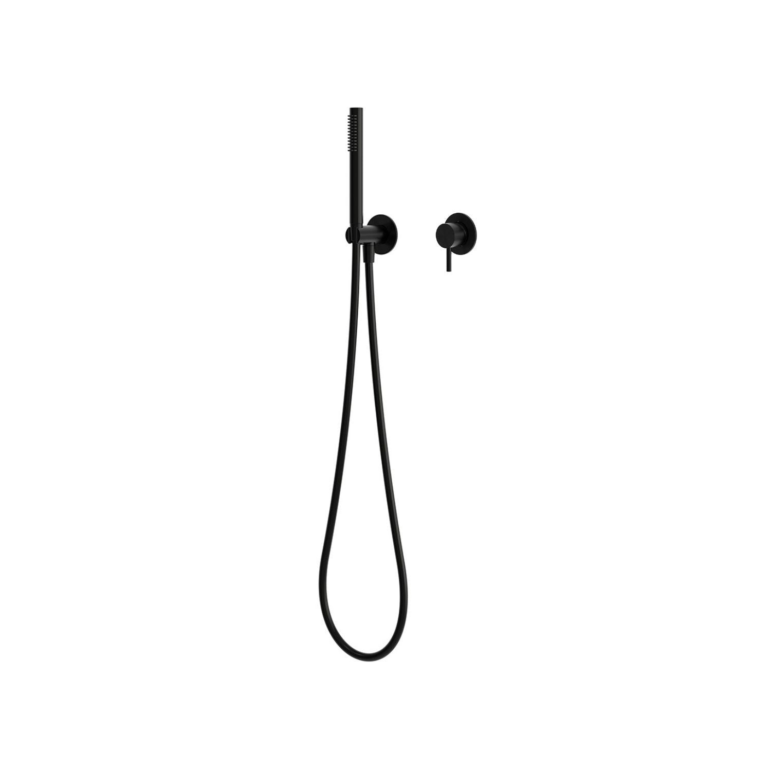 kit doccino muro levante acqua fredda nero 316L