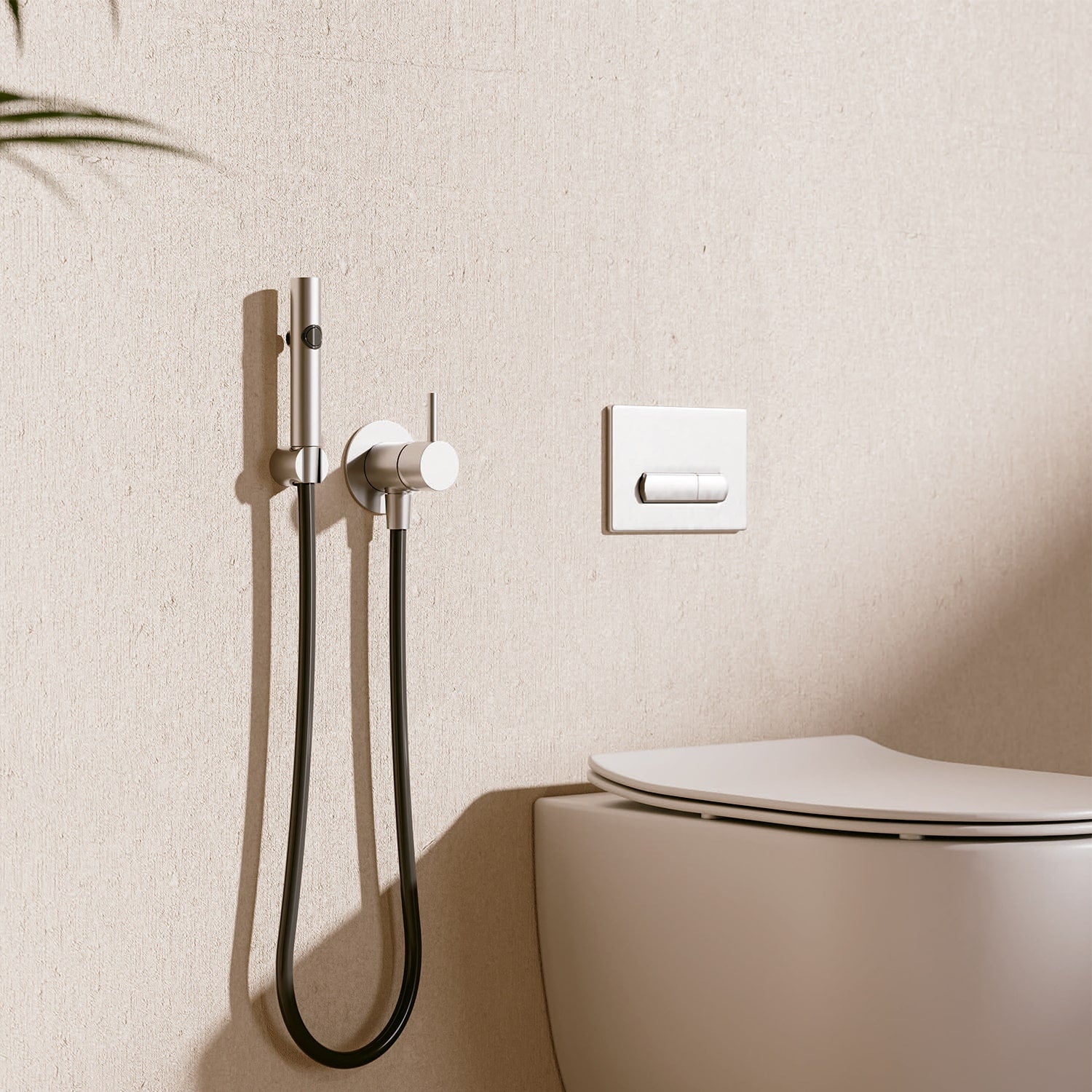 Set doccino flessibile inox per water: eleganza e qualità