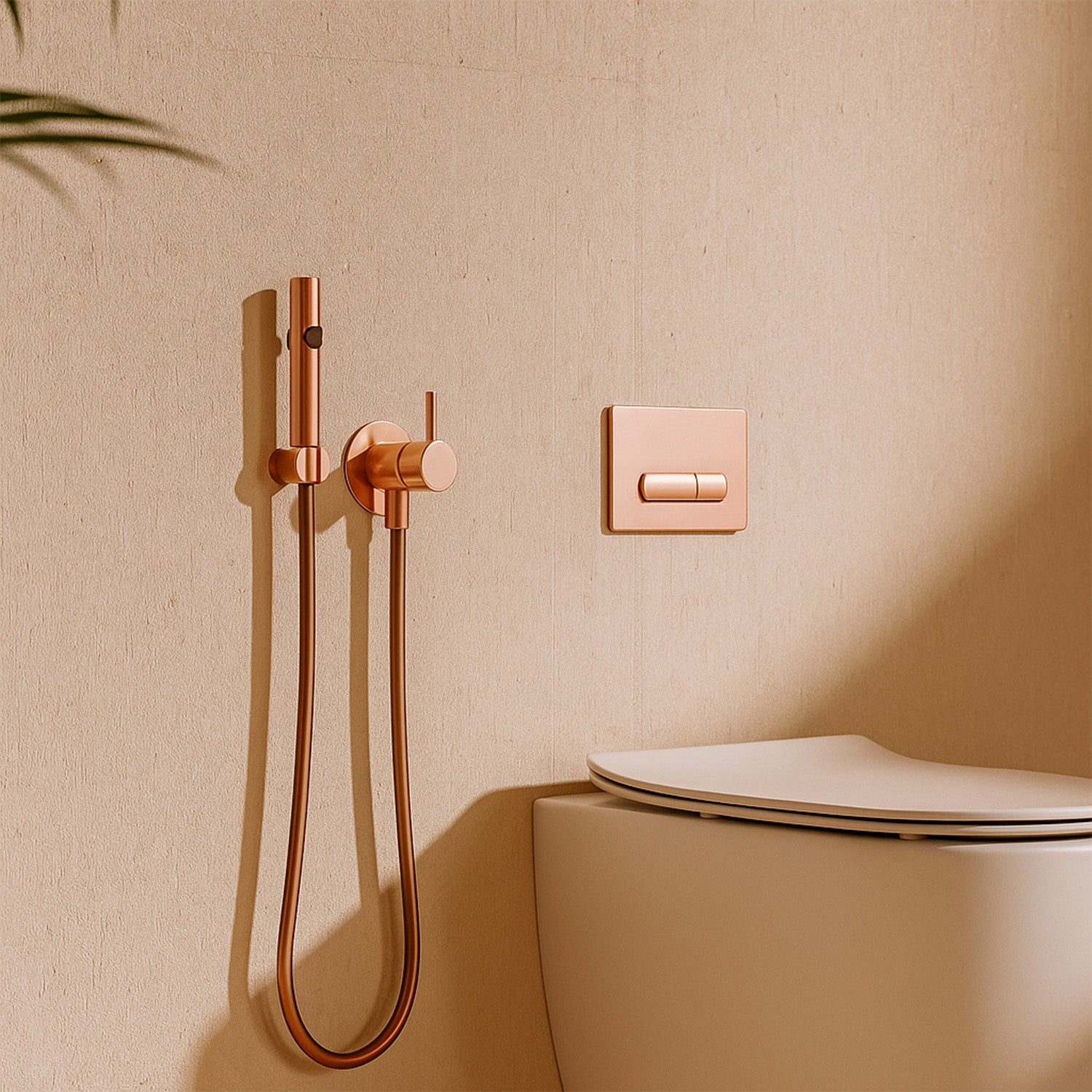 Set doccino flessibile da parete water oro rosa: eleganza e funzionalità per il tuo bagno. Realizzato con materiali di alta qualità, resistente nel tempo e dal design moderno, è ideale per chi cerca il massimo del comfort in casa e in spazi professionali