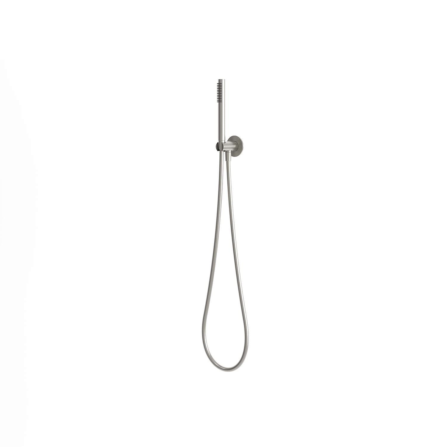 Miscelatore da muro Levante Inox con doccino flessibile