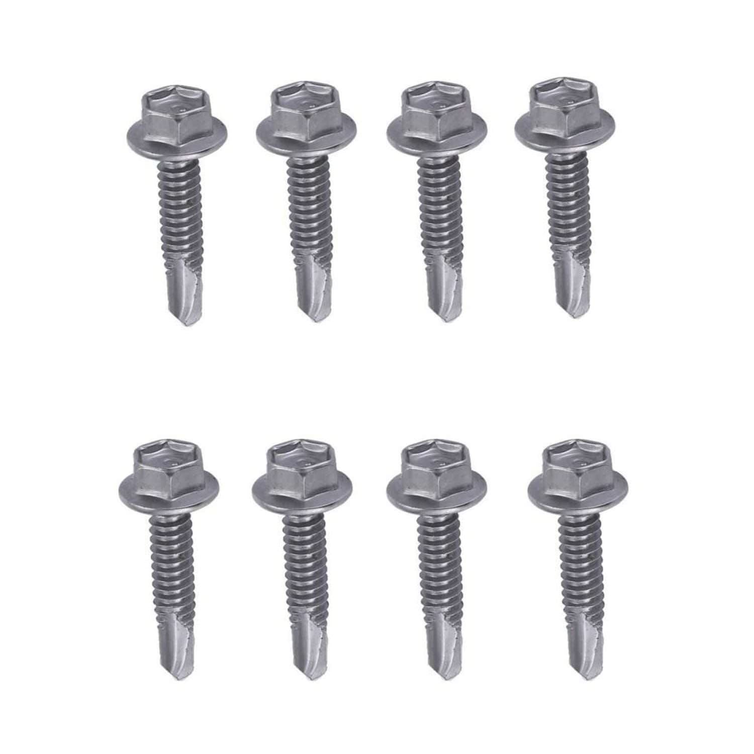Set viti ricambio 8 pz in acciaio inox per base doccia