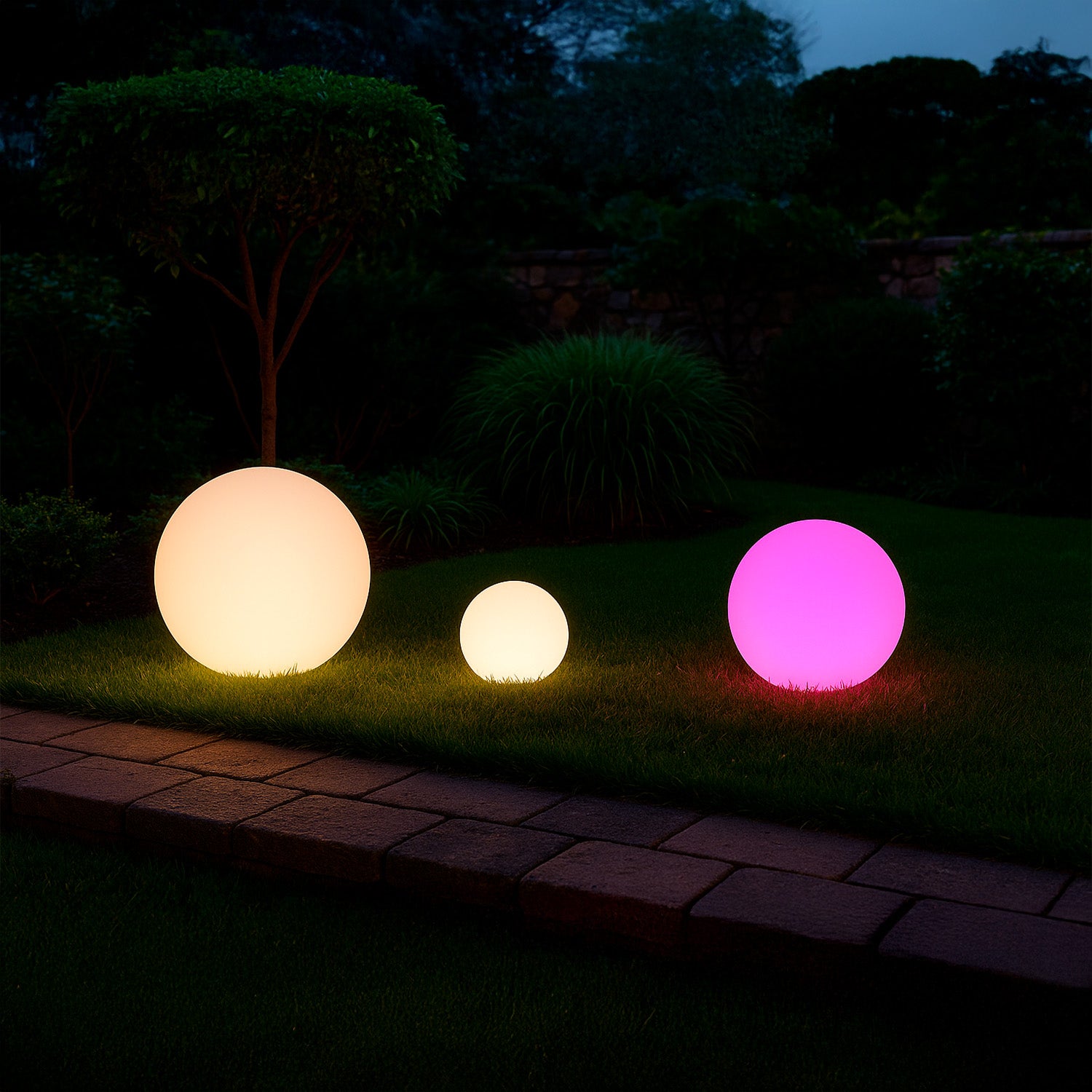 Sfera luminosa led 40 cm eleganza e qualita per il tuo spazio