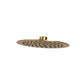 Soffione doccia 25 cm inox oro eleganza e qualita