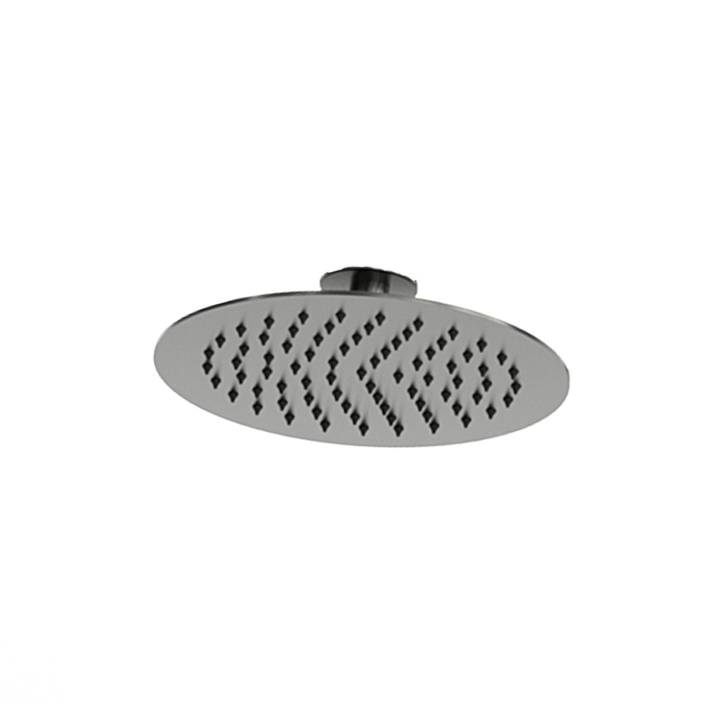 Soffione doccia inox 30 cm canna fucile eleganza e durata