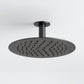 Soffione doccia inox 30 cm canna fucile eleganza e durata