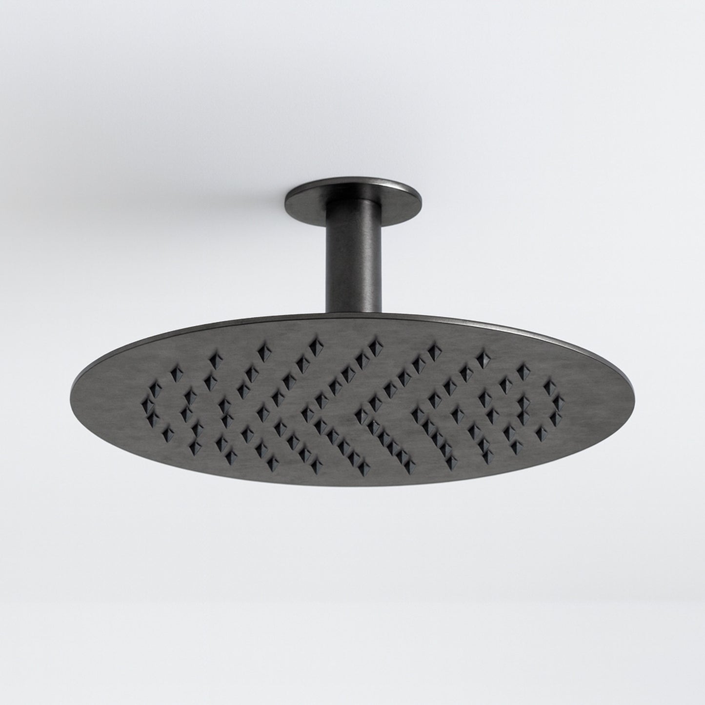 Soffione doccia inox 30 cm canna fucile eleganza e durata