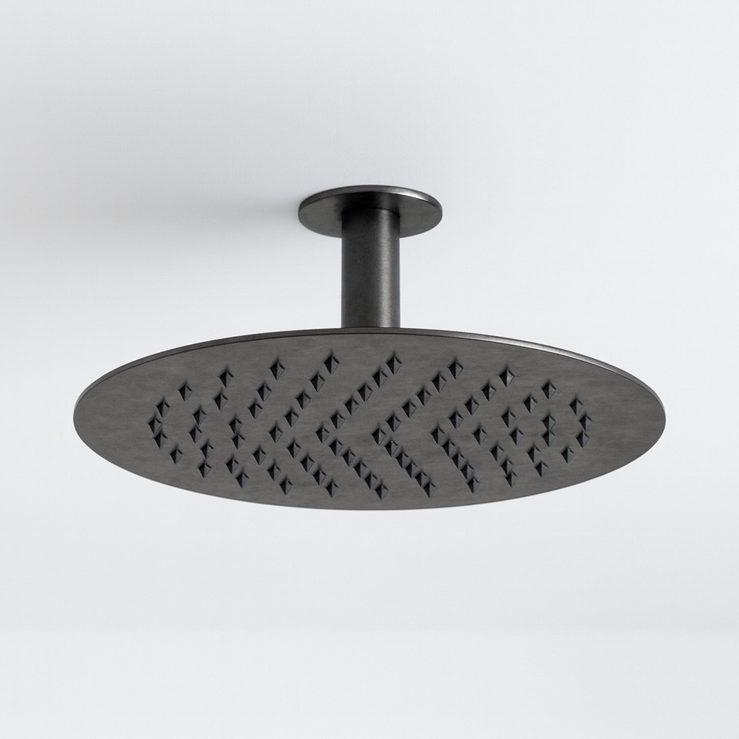 Soffione doccia inox 30 cm canna fucile eleganza e durata