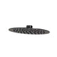 Soffione doccia inox nero 30 cm eleganza e durata