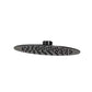 Soffione doccia inox nero 30 cm eleganza e durata