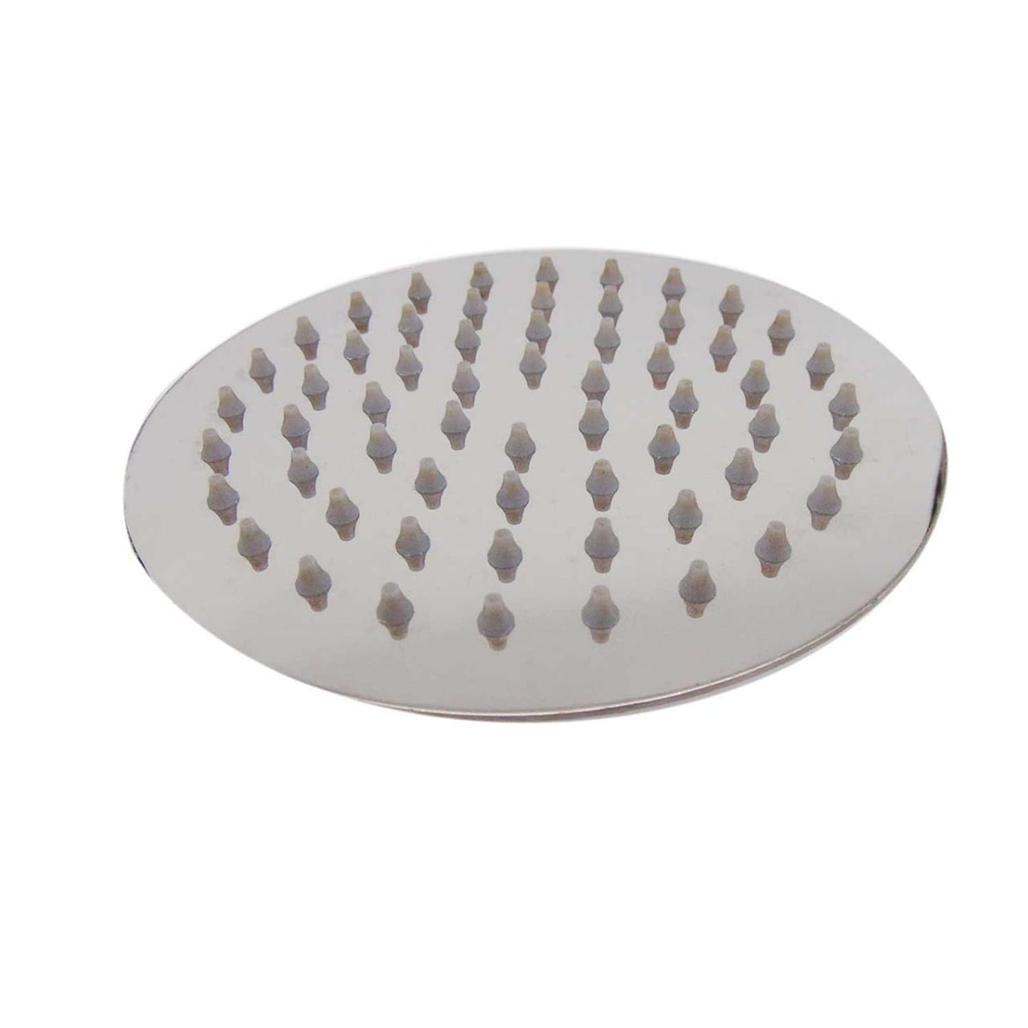 Soffione doccia rotondo 20 cm in acciaio inox per riscaldamento solare