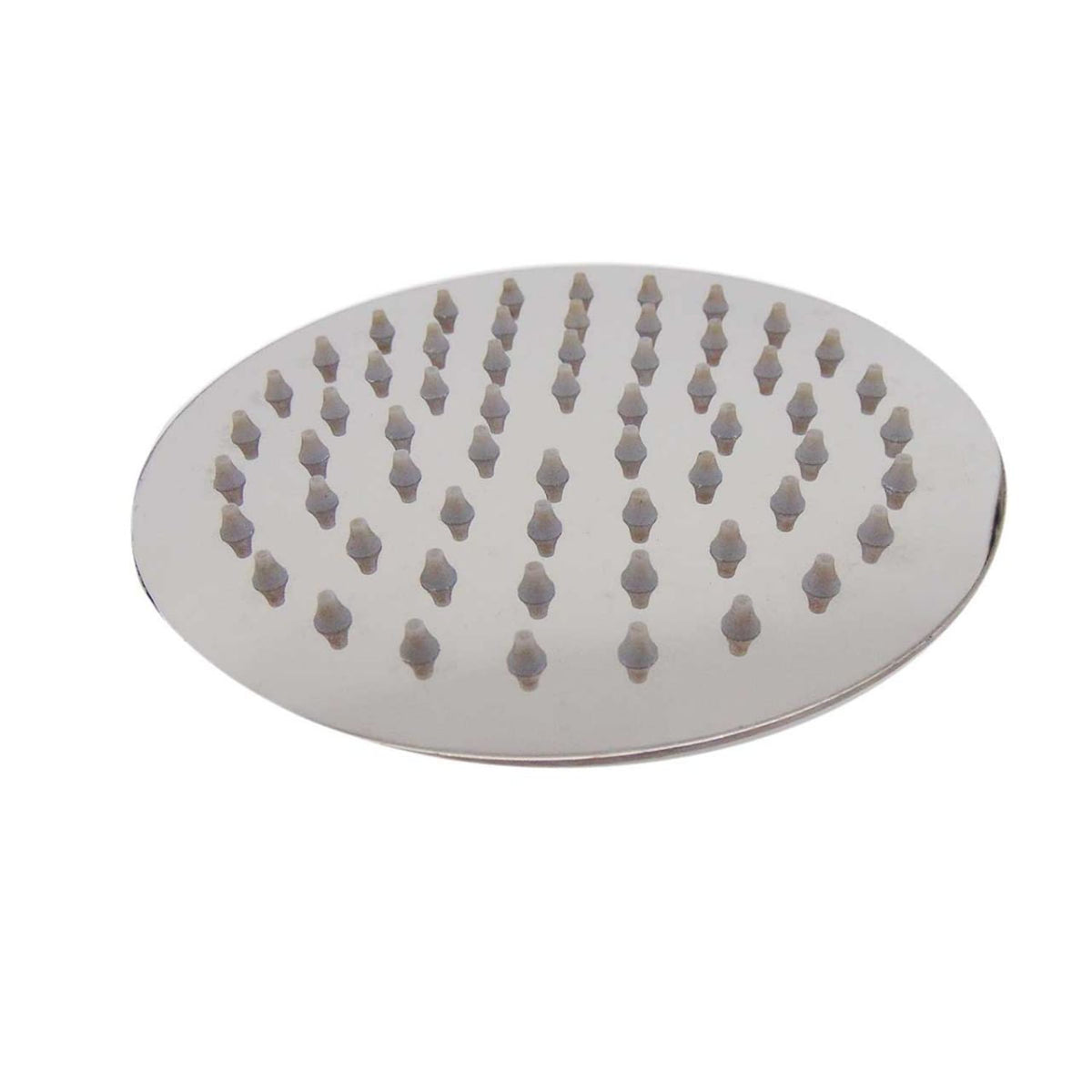Soffione doccia rotondo 20 cm in acciaio inox per riscaldame