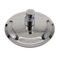Soffione doccia rotondo 20 cm in acciaio inox per riscaldame