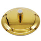 Soffione doccia rotondo 20 cm in acciaio inox oro eleganza e