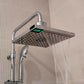 Soffione Doccia Led 5 Sined Design Elegante Materiali Resistenti 3 Funzioni Getto Sensore Infrarossi Termometro Lcd Acquista Ora
