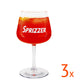 Set di 3 bicchieri Sprizzer in Tritan: eleganza e resistenza, acquista ora!