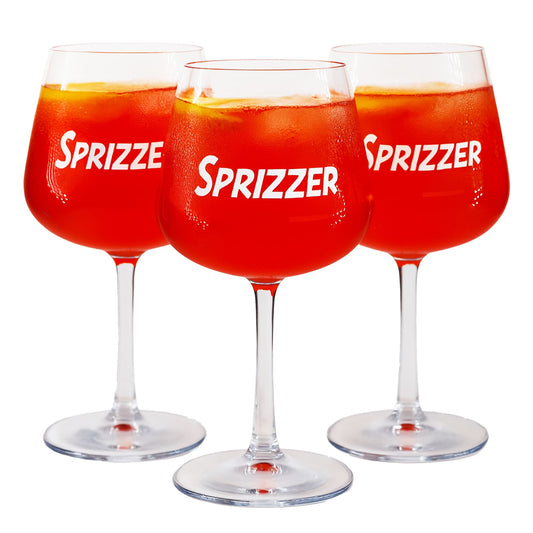 Set di 3 bicchieri Sprizzer in Tritan eleganza e resistenza