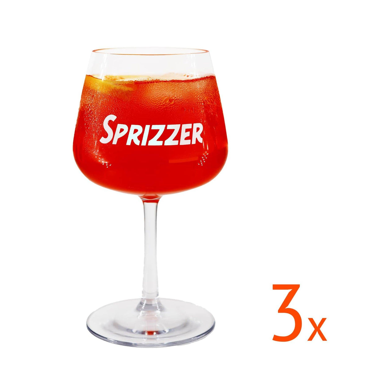 Set di 3 bicchieri Sprizzer in Tritan eleganza e resistenza