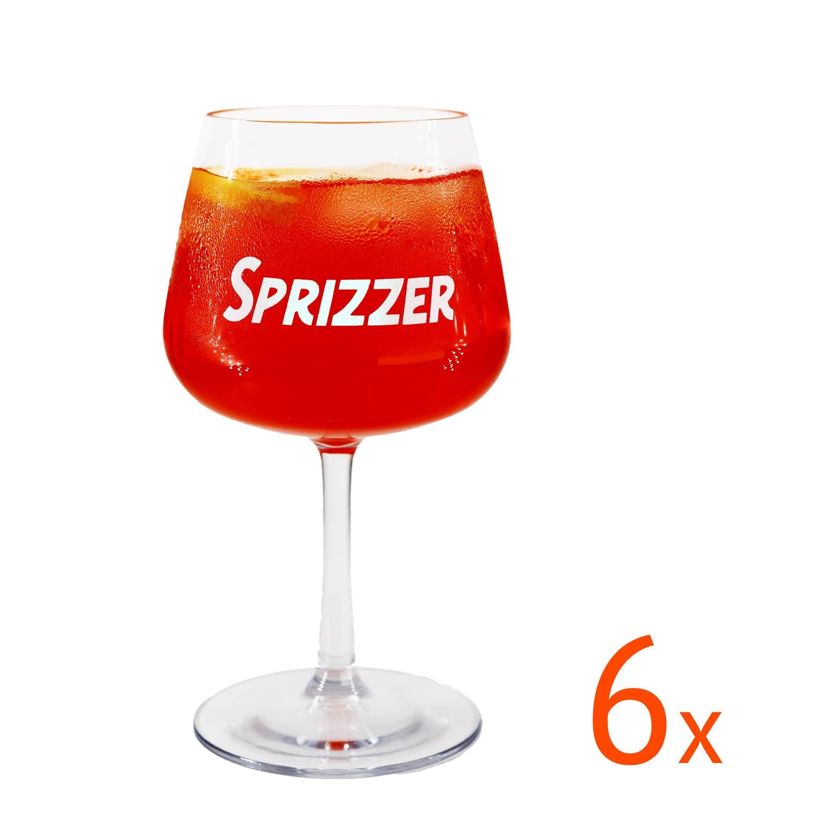 Set di 6 bicchieri Sprizzer in Tritan: eleganza e resistenza garantite