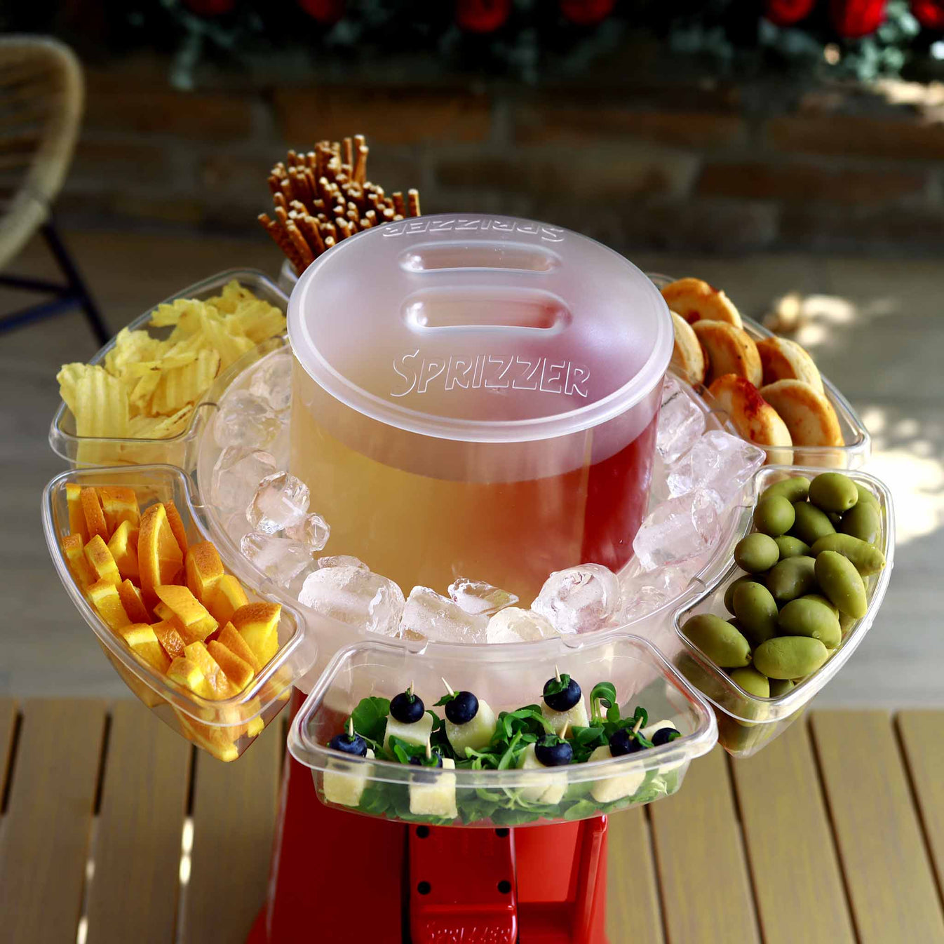 Set 6 vaschette trasparenti per Sprizzer eleganza e funzionalita