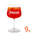 Set di 9 bicchieri Sprizzer in Tritan eleganza e resistenza
