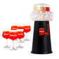 Kit Sprizzer negro con 6 vasos, elegancia y calidad para aperitivos perfectos