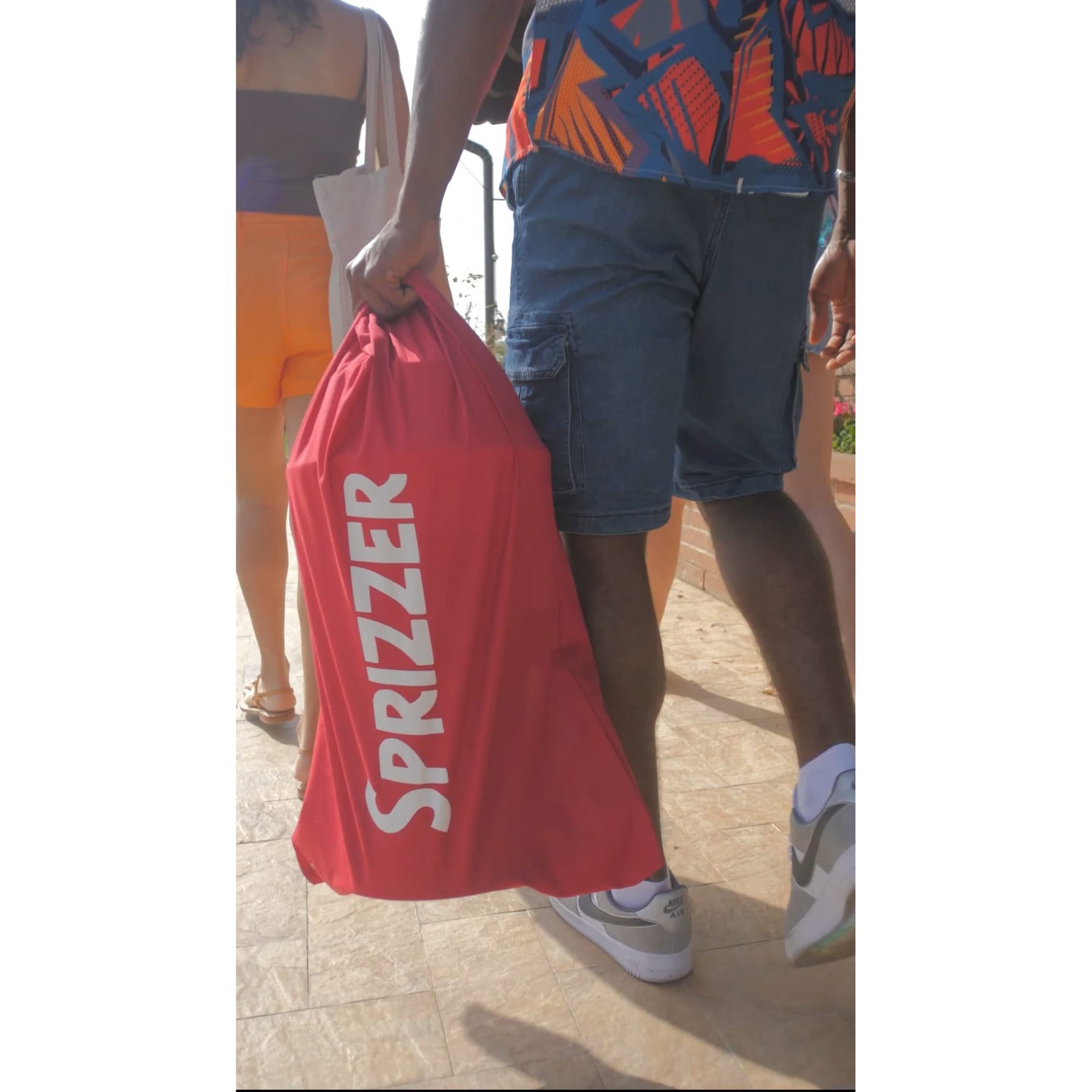 Sacca XL in cotone per Sprizzer: elegante e resistente