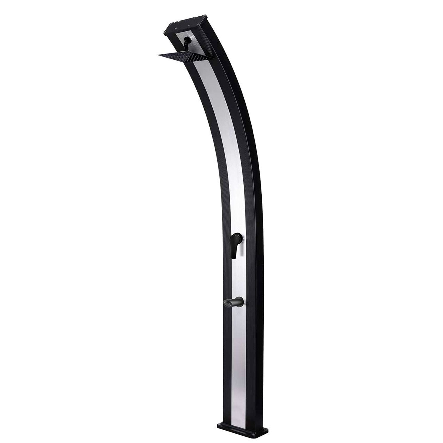 Doccia solare nera starmatrix design elegante materiali premium acquisto sicuro