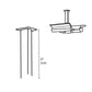 Staffe di Fissaggio per Riscaldatori Sined: Design Elegante e Resistente