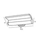 Riscaldatore Infrarossi Parete 2000W Elegante e Resistente