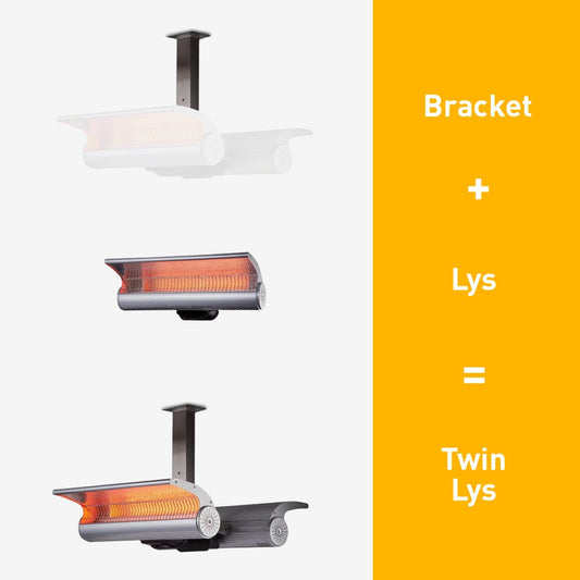 Scopri la stufa a infrarossi da soffitto SINED 4000W design