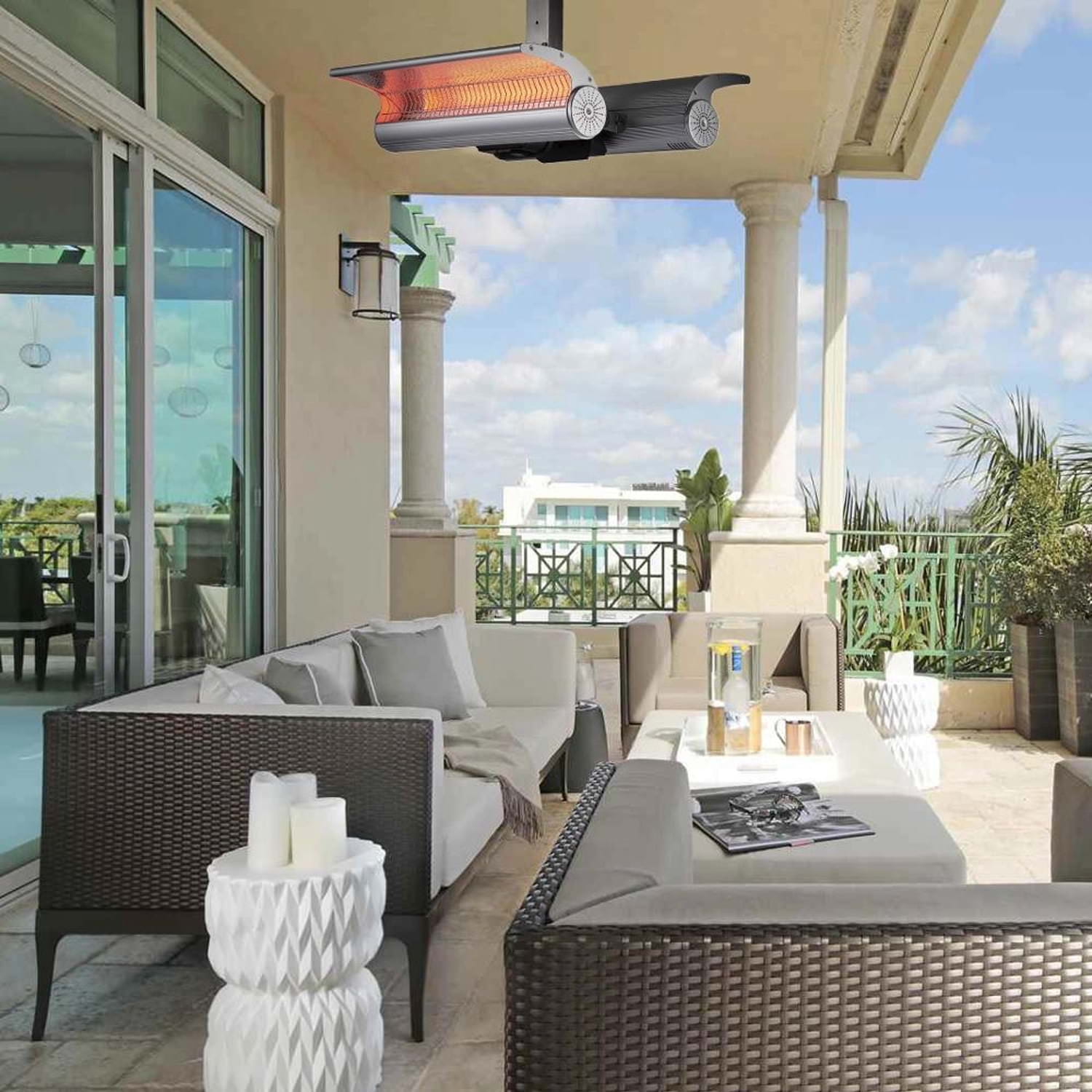 Scopri la stufa a infrarossi da soffitto SINED 4000W: design elegante, materiali di alta qualità e riscaldamento istantaneo. Acquista ora per un comfort duraturo e una consegna veloce.