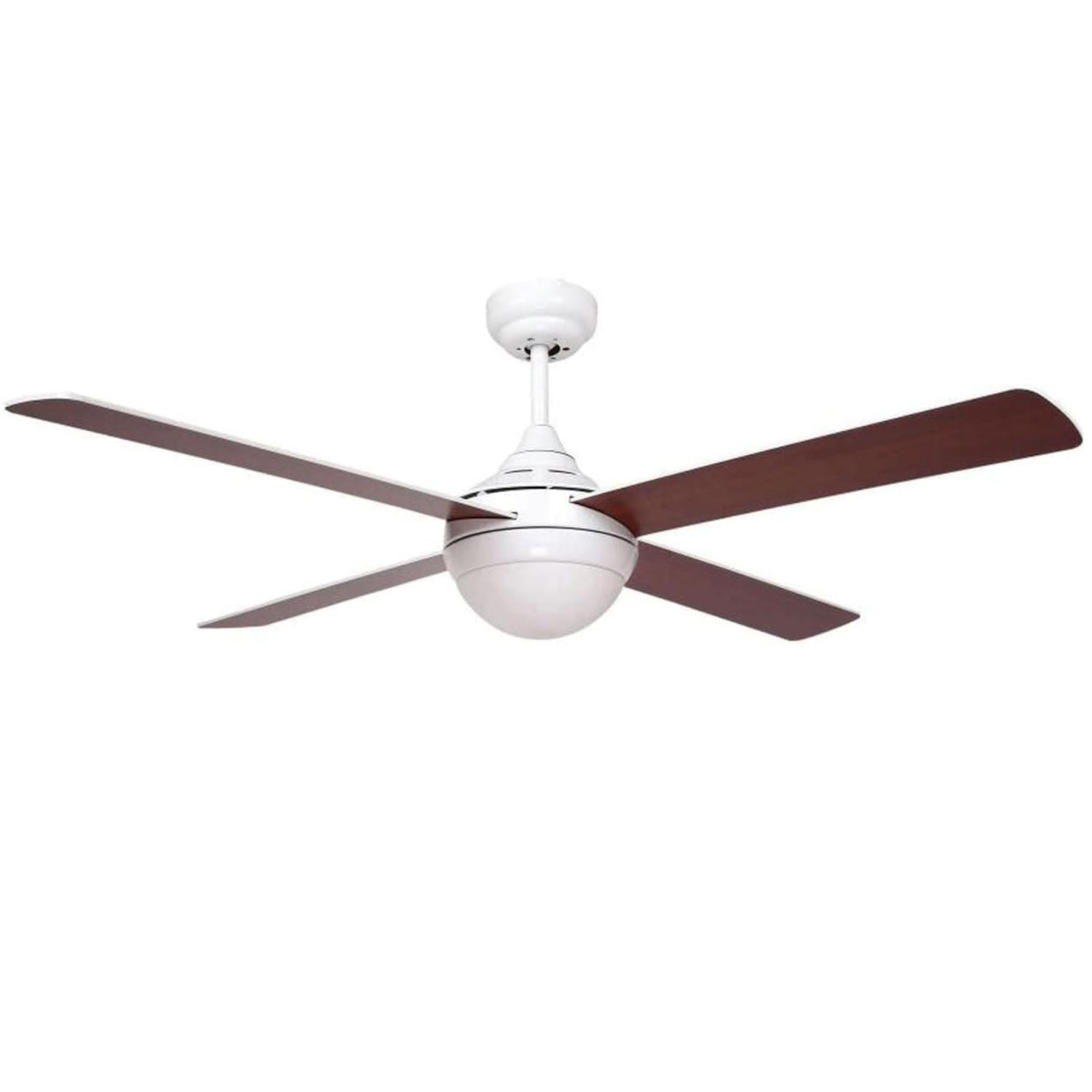 Ventilatore Soffitto Bianco con Luci e Telecomando
