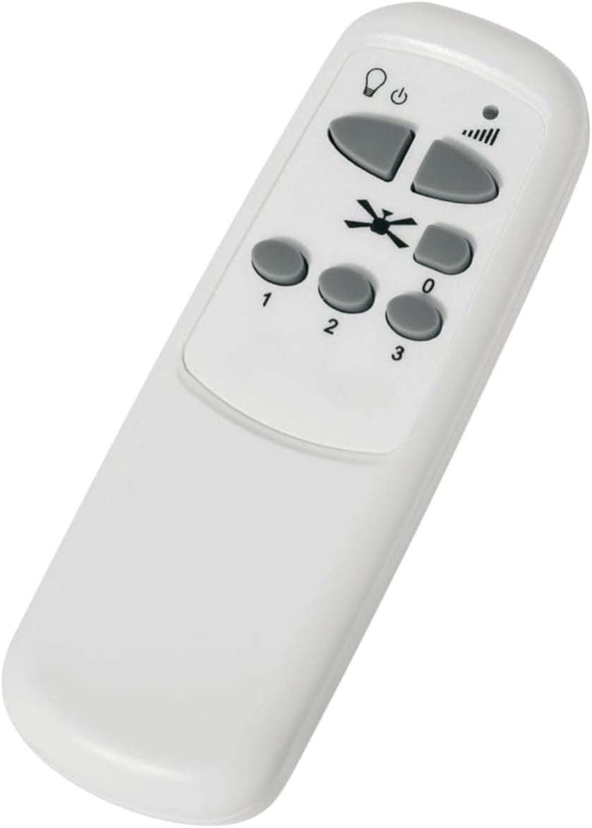 Ventilatore Soffitto Bianco con Luci e Telecomando