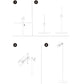 Supporto da terra SINED in acciaio inox 304 per lampade infrarossi