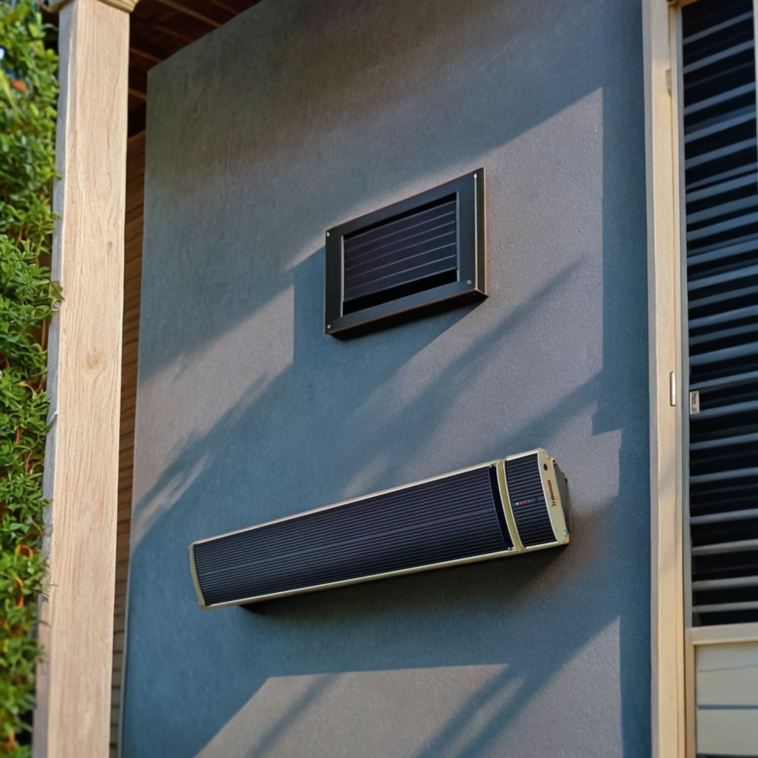 Riscaldatore WiFi Nero 2400W con Telecomando e App Tuya