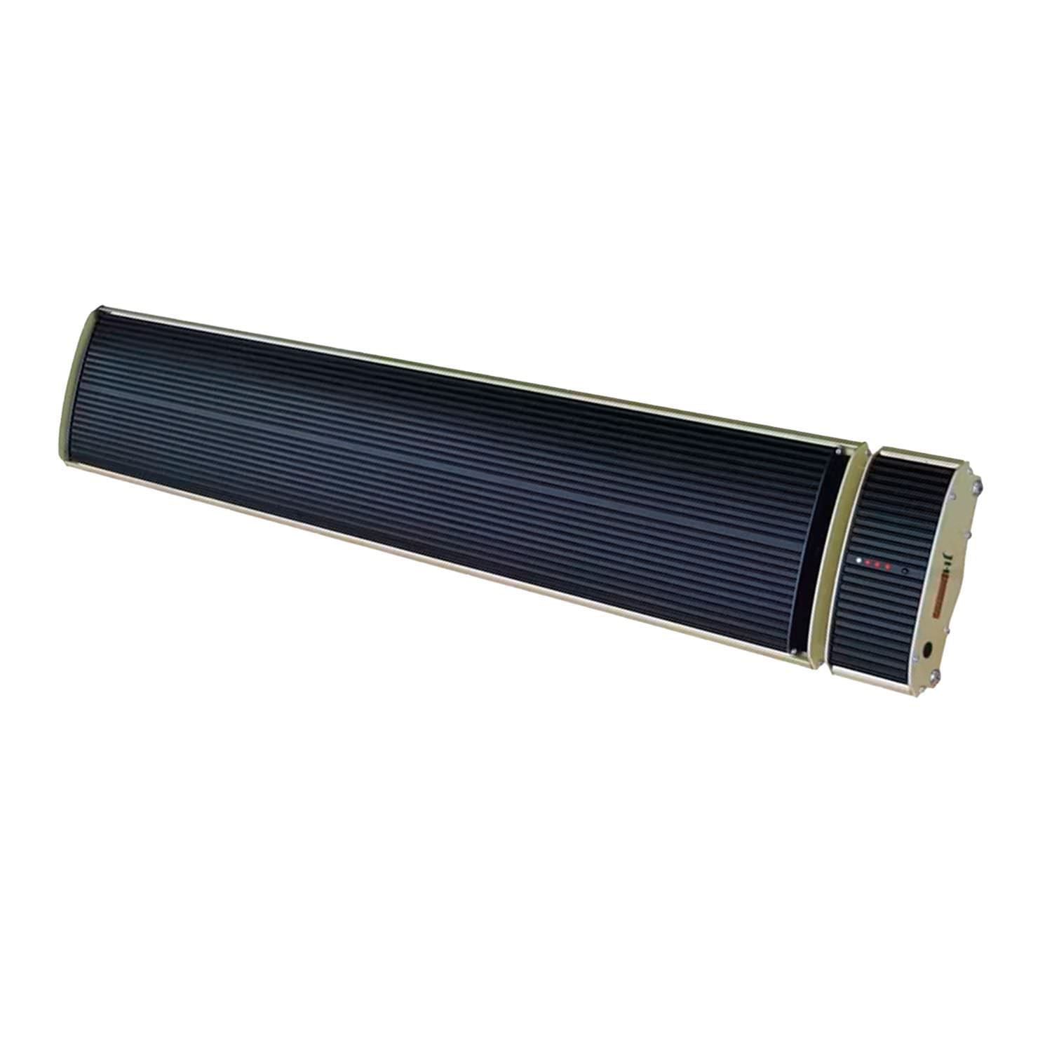 Riscaldatore Infrarossi 3200W Nero WiFi per Ambienti Eleganti