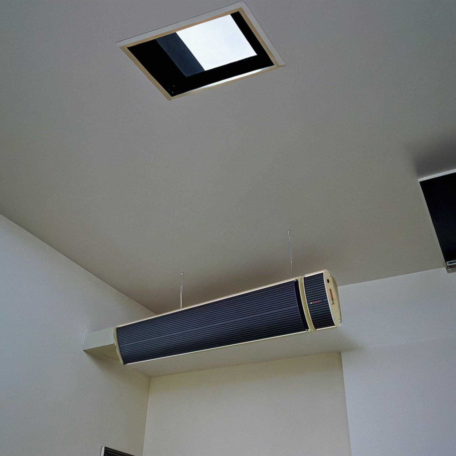 Riscaldatore Infrarossi 3200W Nero WiFi per Ambienti Eleganti