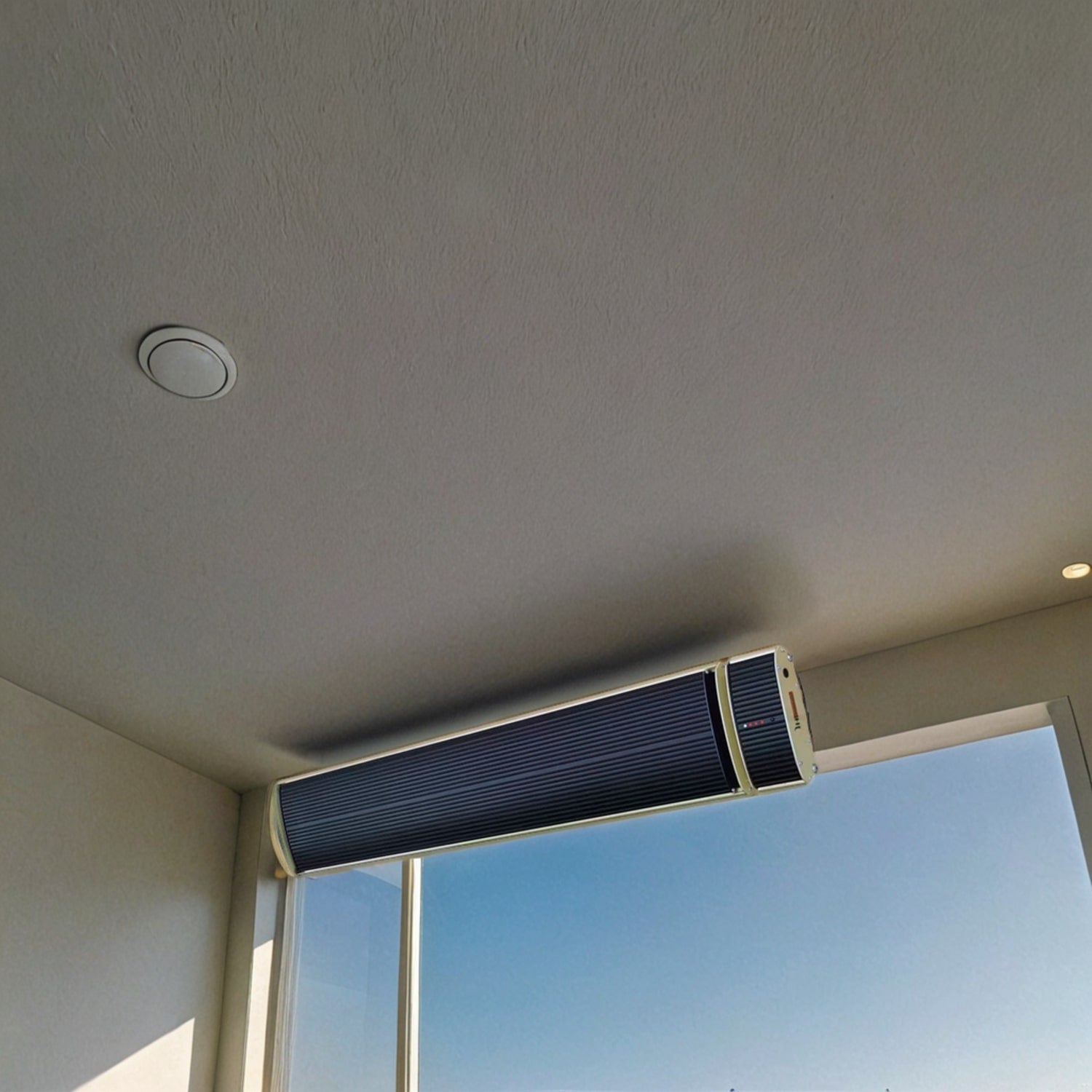 Riscaldatore Infrarossi 3200W Nero WiFi per Ambienti Eleganti