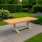 Tavolo da giardino allungabile in teak eleganza e praticita