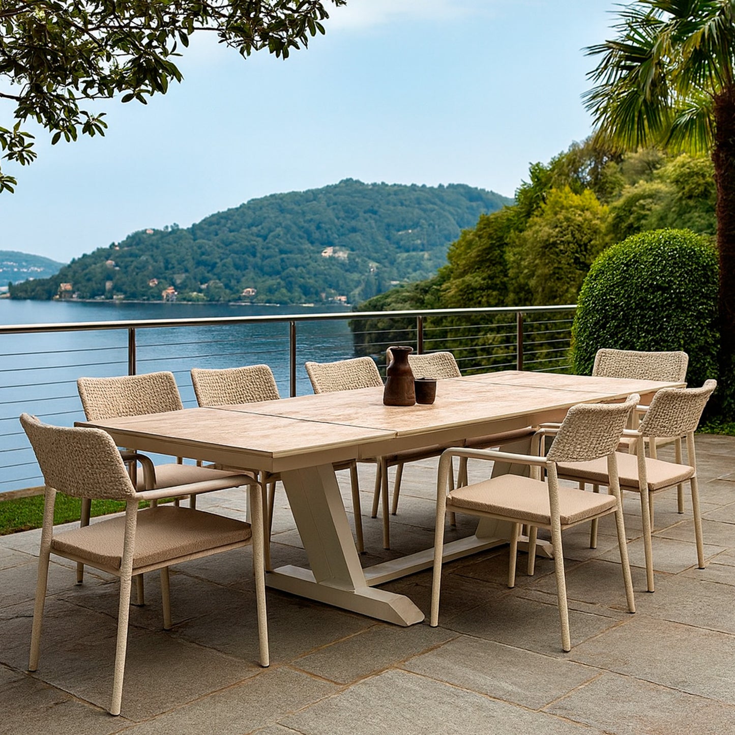 tavolo da giardino allungabile praline eleganza e funzionalita