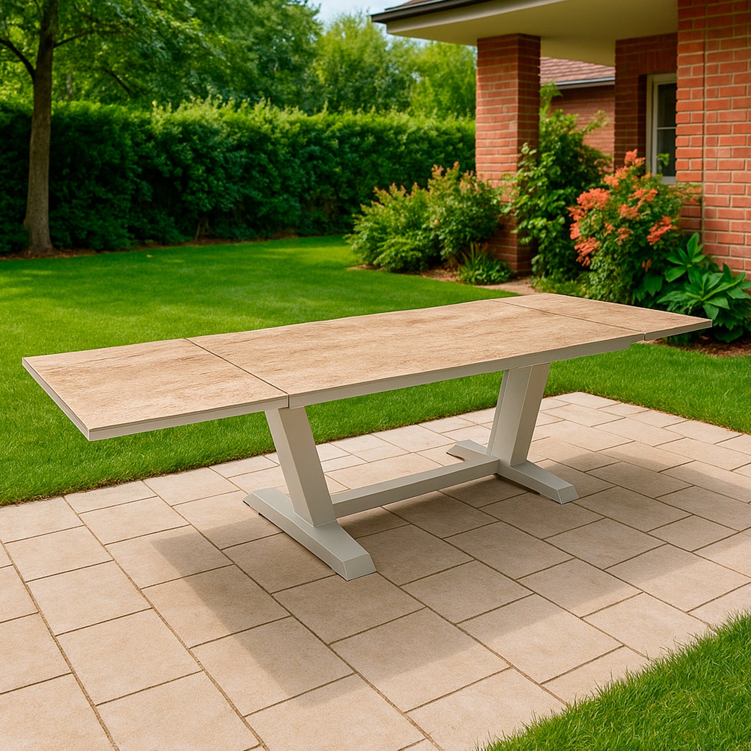 tavolo da giardino allungabile praline eleganza e funzionalita