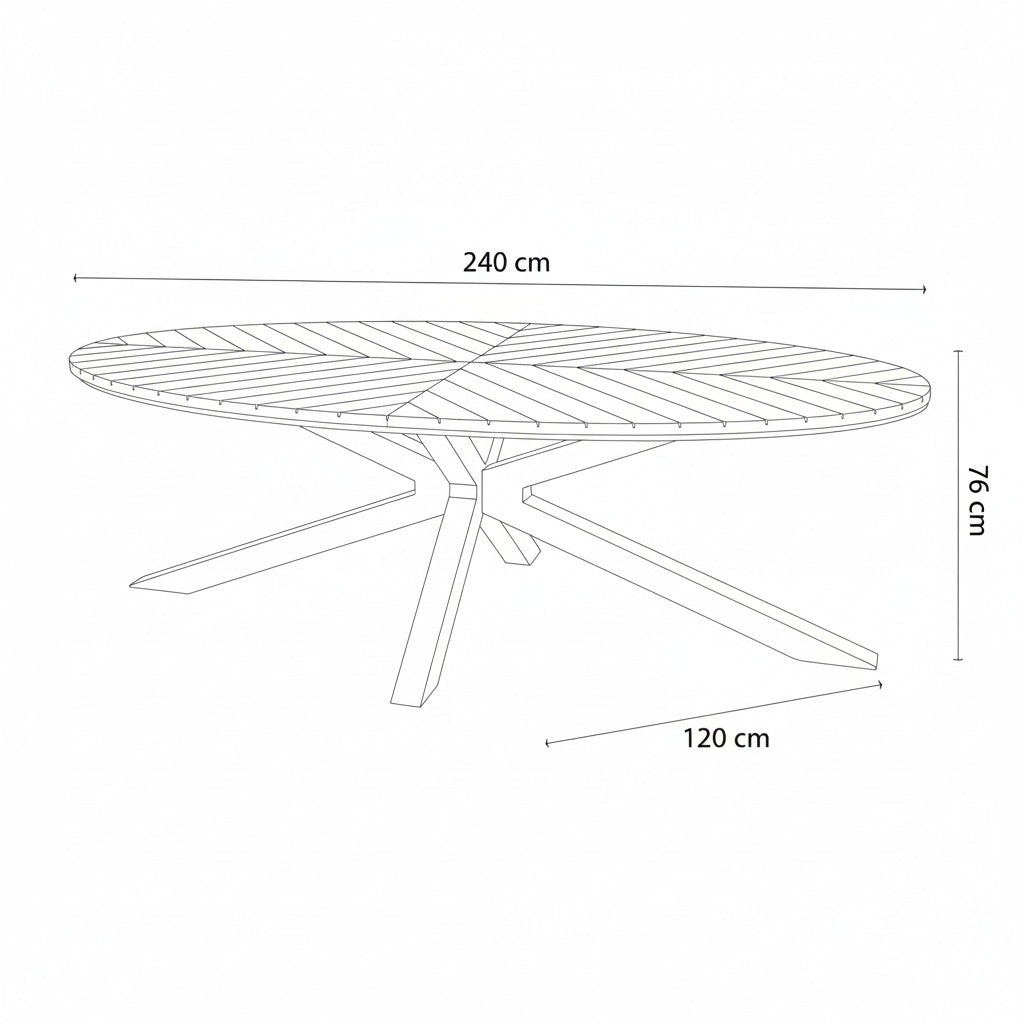 tavolo giardino ovale superga eleganza e qualita per te