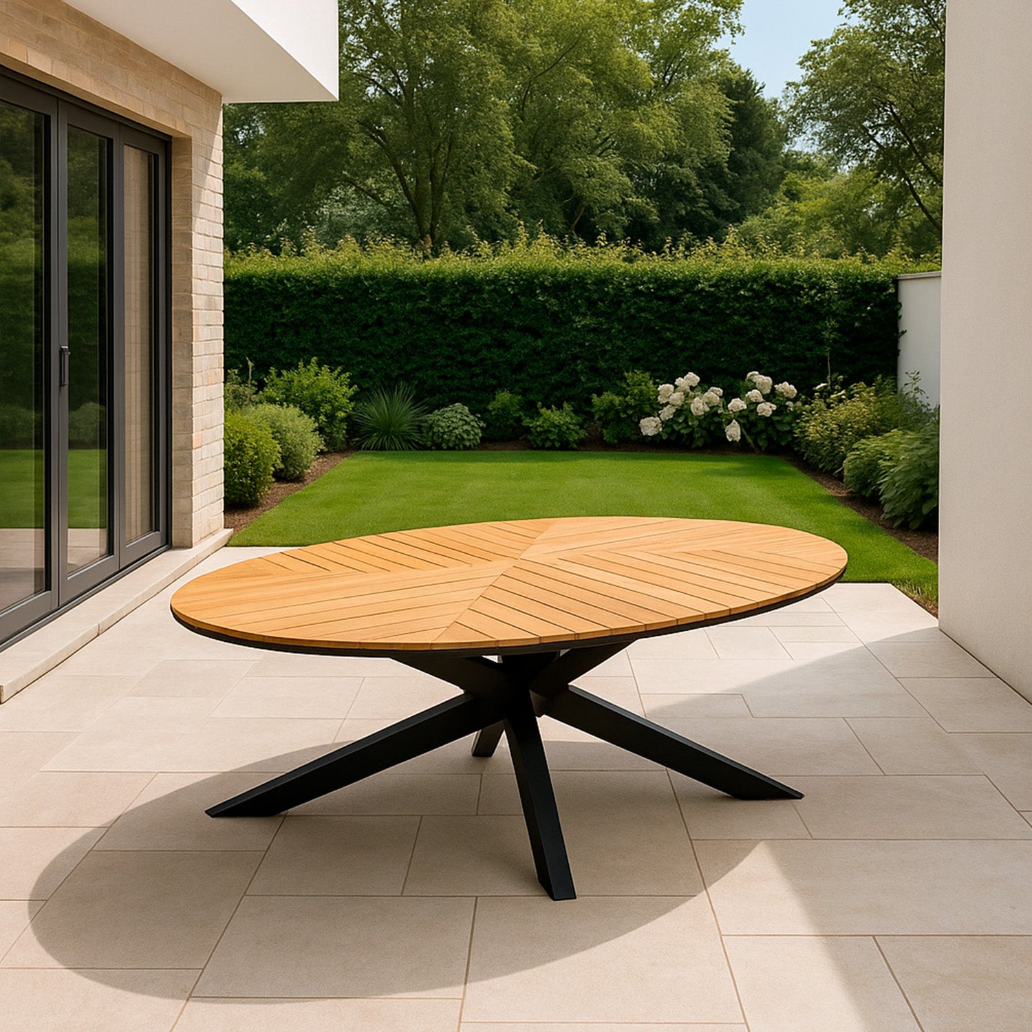 tavolo giardino ovale superga eleganza e qualita per te