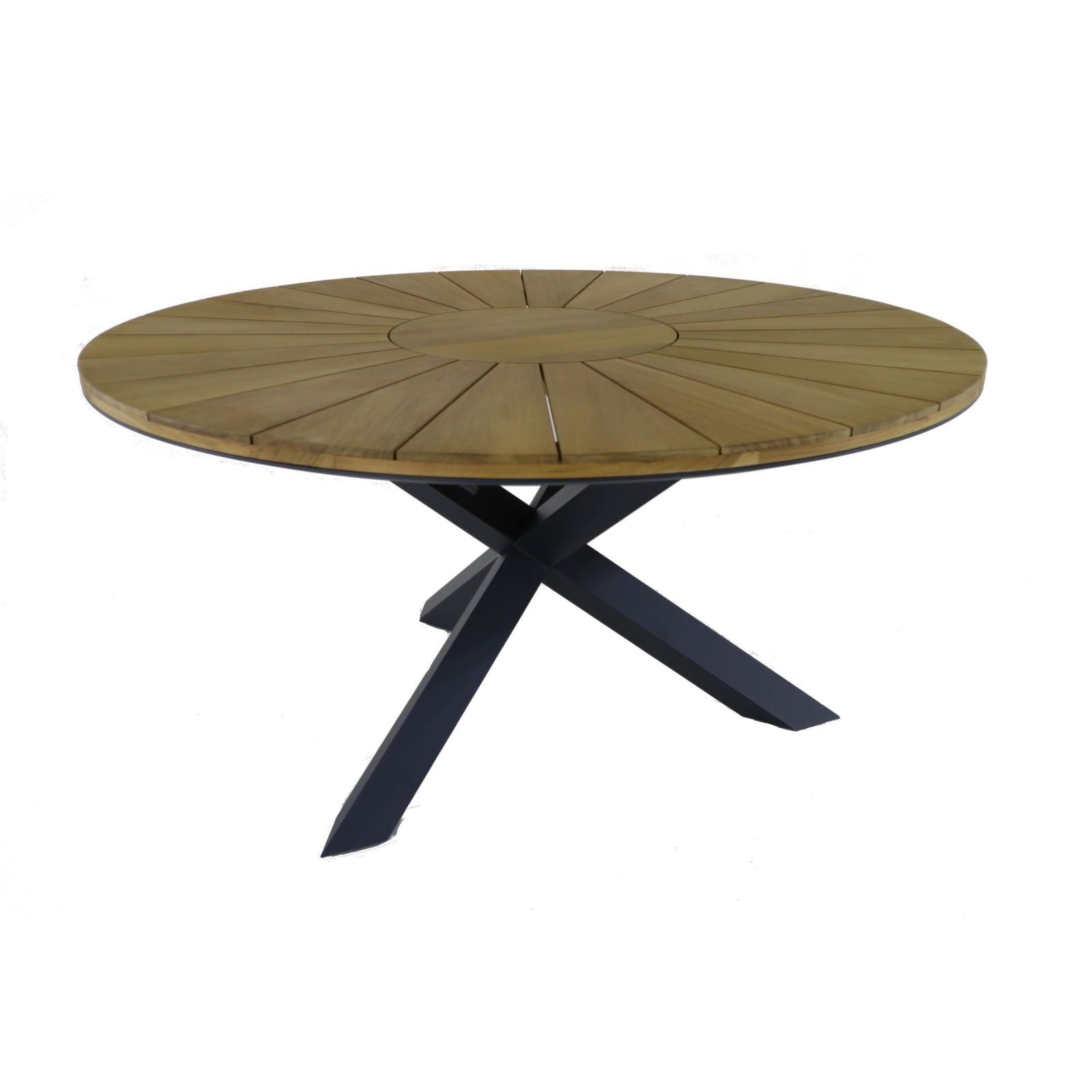 Tavolo da giardino Teak rotondo D150 cm