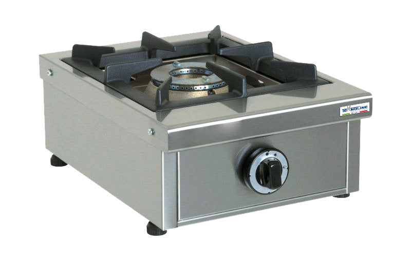 Fornello a gas professionale 6500W in acciaio inox, design elegante e resistente, ideale per uso privato e professionale. Acquista ora con spedizione veloce e garanzia post-vendita.