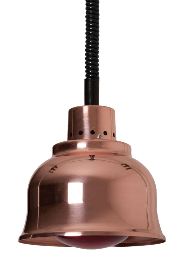 Lampada Scaldavivande in Rame 250W: Eleganza e Qualità per il Tuo Buffet