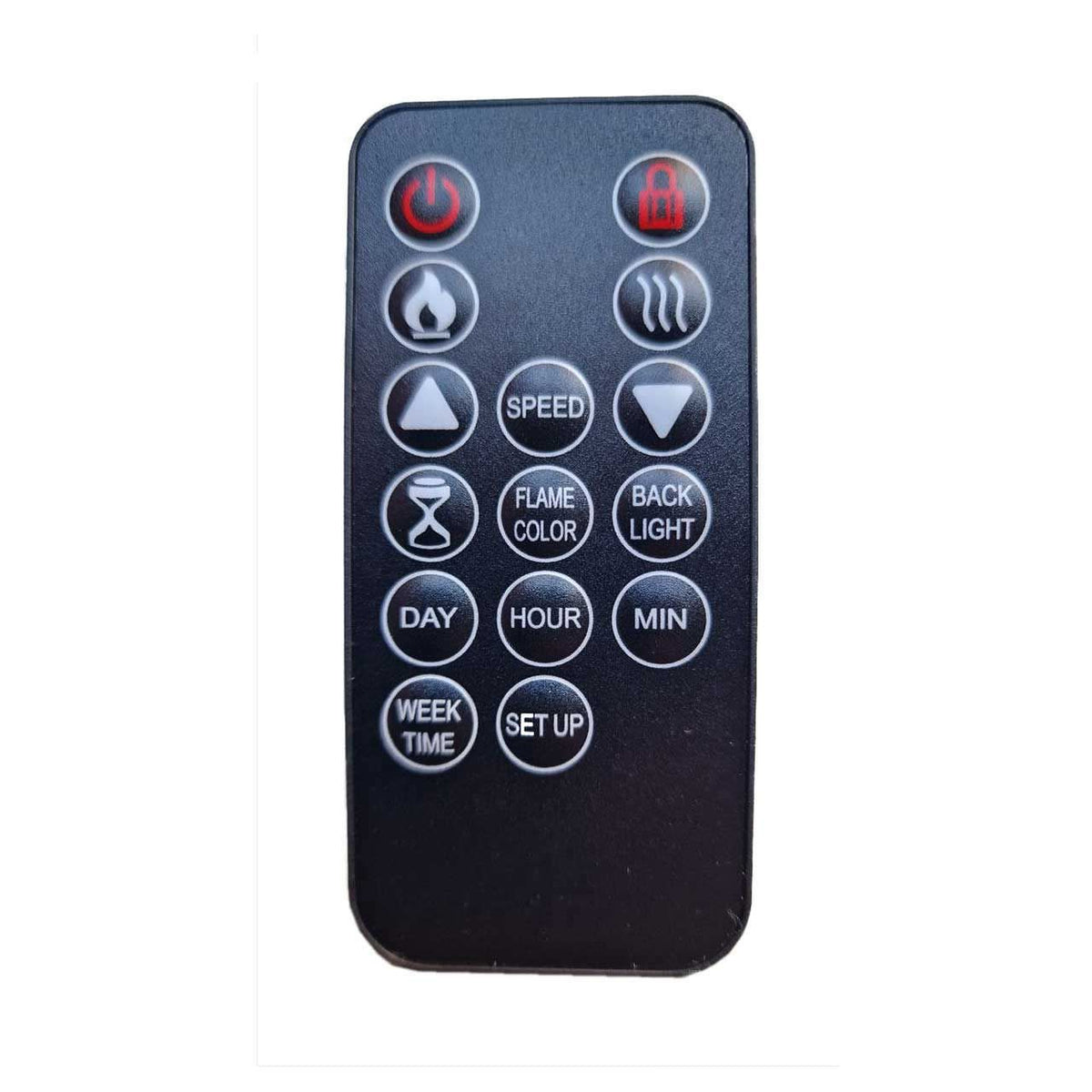 Telecomando Sined per caminetti elettrici design elegante ma