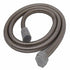 Tubo doccia 150 cm cromato per doccia solare da giardino