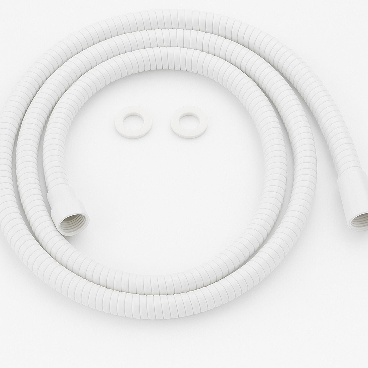 Tubo Flessibile Bianco SINED Eleganza e Resistenza per Docce Inox