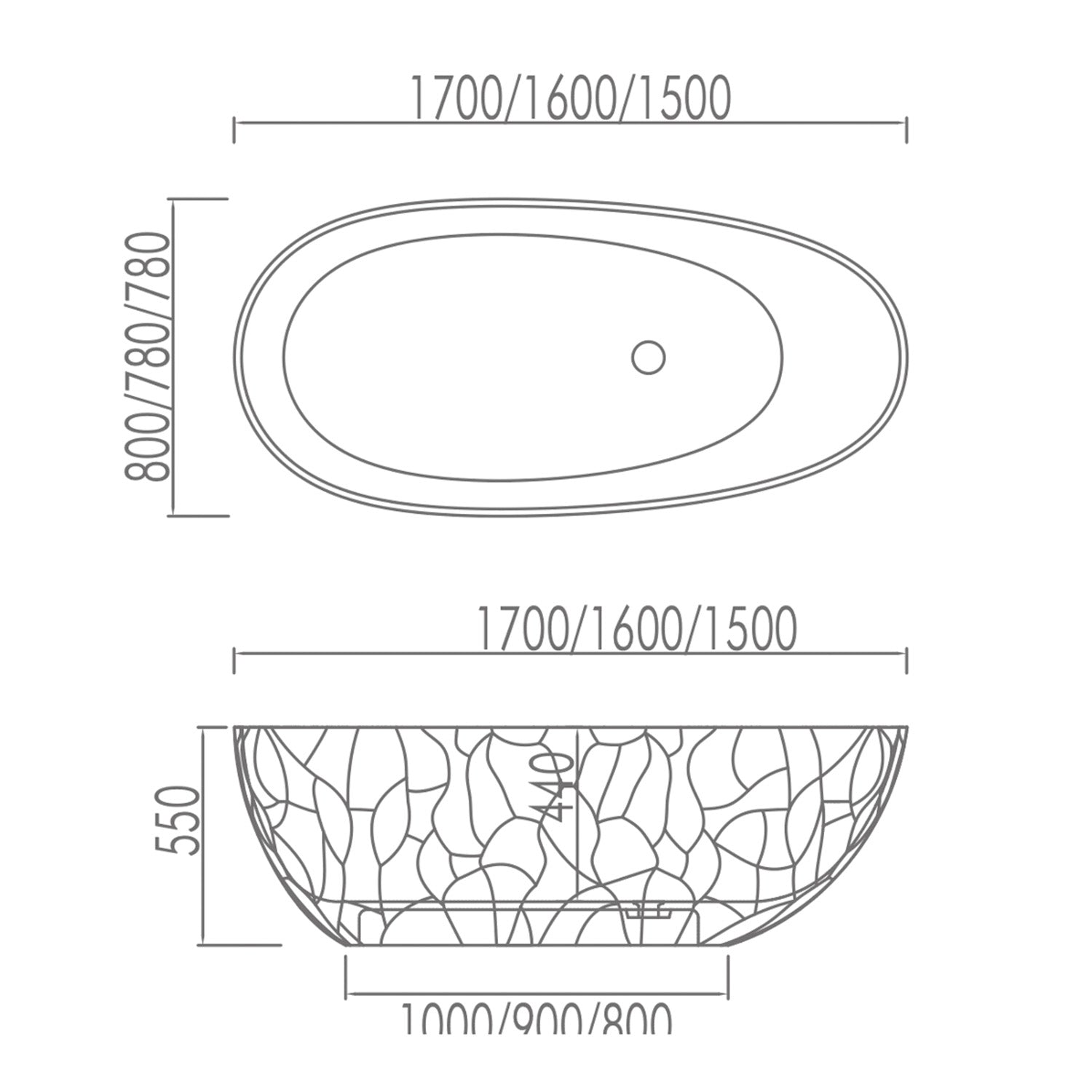 Vasca Sined Zefiro Blu eleganza e comfort per il tuo bagno